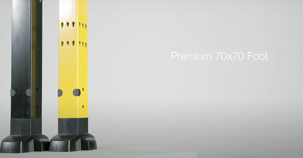 Assembly Premium 70X70 Foot Cover Machine Guards Axelent