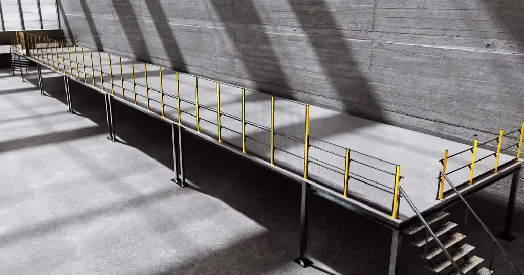 A correct, tested and approved fall protection