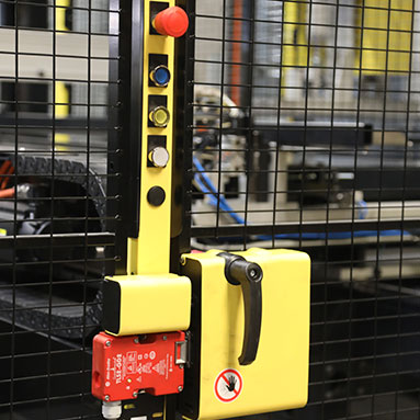 Standard 50x50 mm prepared for push buttons