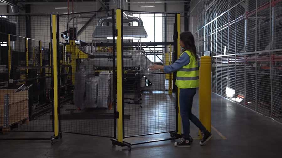 Base for portable panel