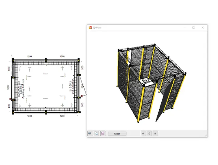 Our cable trays are a revolution for machine guarding cells Our cable trays are a revolution for machine guarding cells