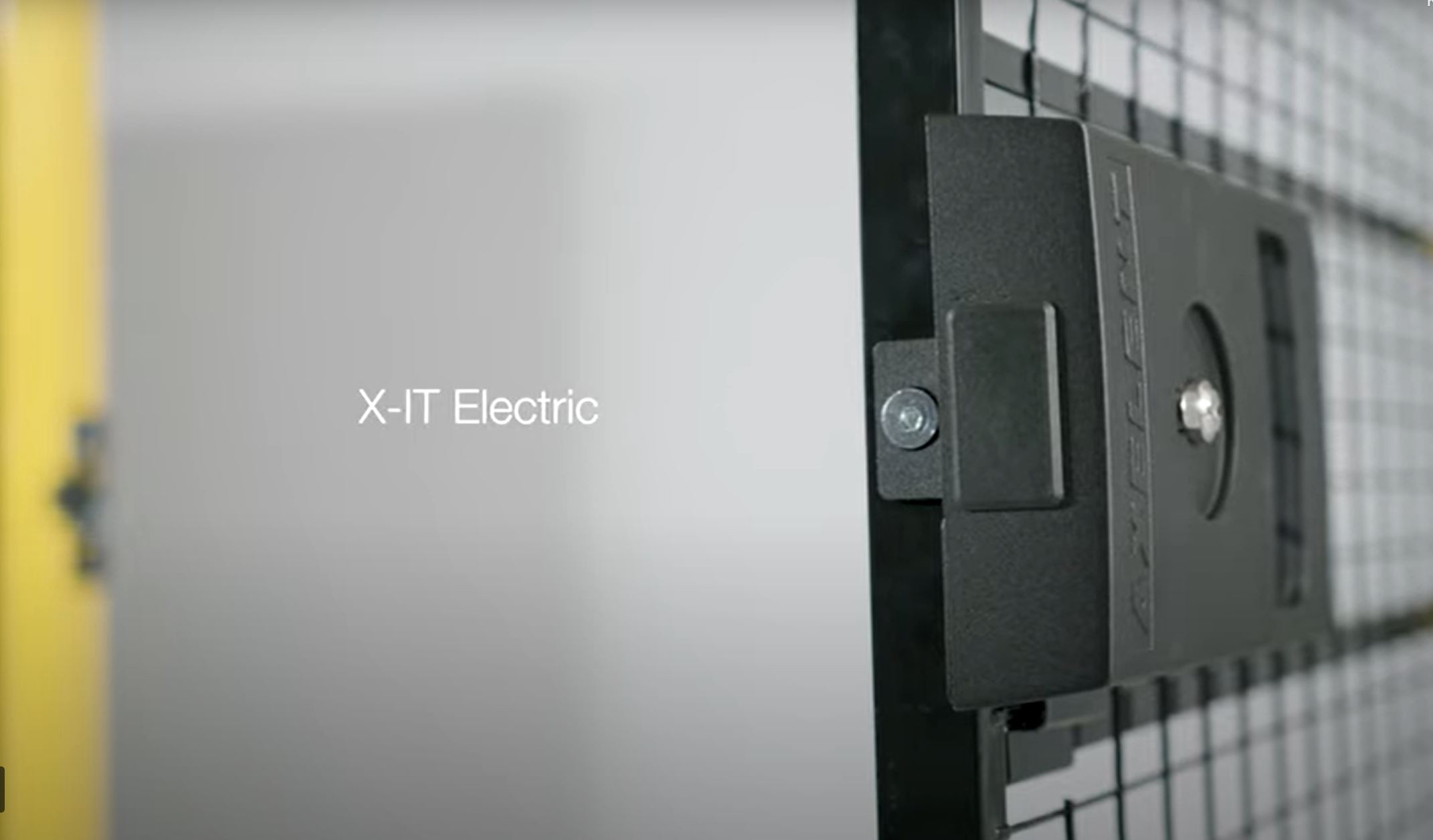 Assembly video X-It electric lock from Axelent