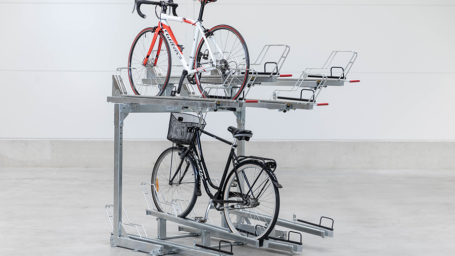 Extendable online bike rack