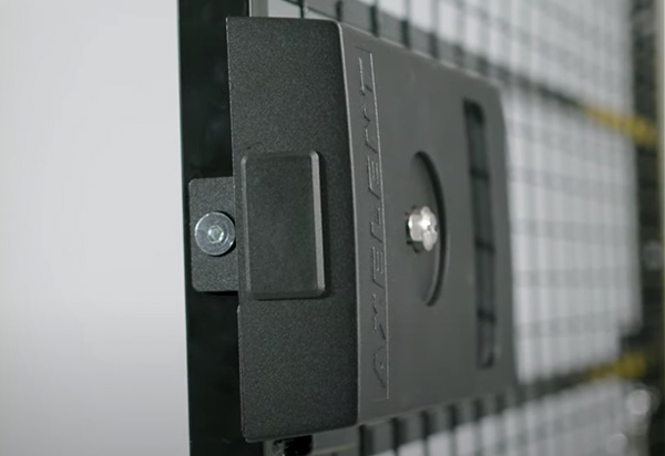 Our electric cylinder lock is patented and has a unique locking function 