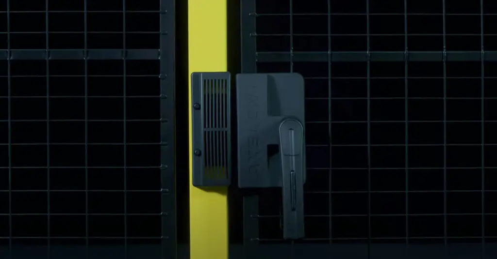 Assembly Hitch Lock Hinge Door Machine Guarding Axelent